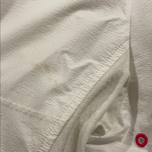 lululemon Run Jacket White/Pink Size 10 - Picture 12 of 12